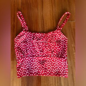 Milk Maid Crop Tank Top